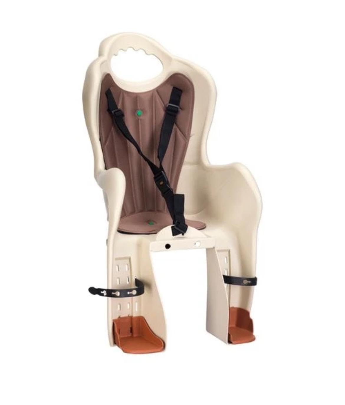 Generico SEGGIOLINO Posteriore Bici con Attacco PORTAPACCO (Largo Max 16cm) per Bambini OMOLOGATO 22KG Vari Colori Made in Italy
