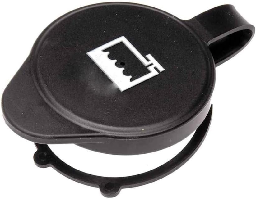 KarParts360 For Chevy HHR 2006 07 08 09 10 2011 Coolant Reservoir Cap | Plastic Material | Black | Flip Top Type | Press On Attachment Type | 55 Millimeters Diameter | Replacement For 10322539