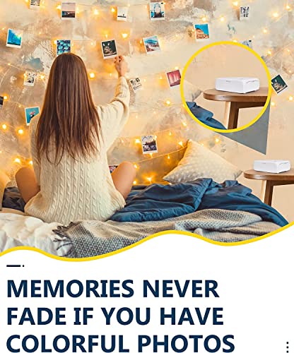 Hprt Photo Printer 4X6'', Wireless Portable Mini Printer Prints Color Photos, Compatible With Ios&Android, Bluetooth&Wifi, Usb Connect Devices, Ar Technology #TOP3