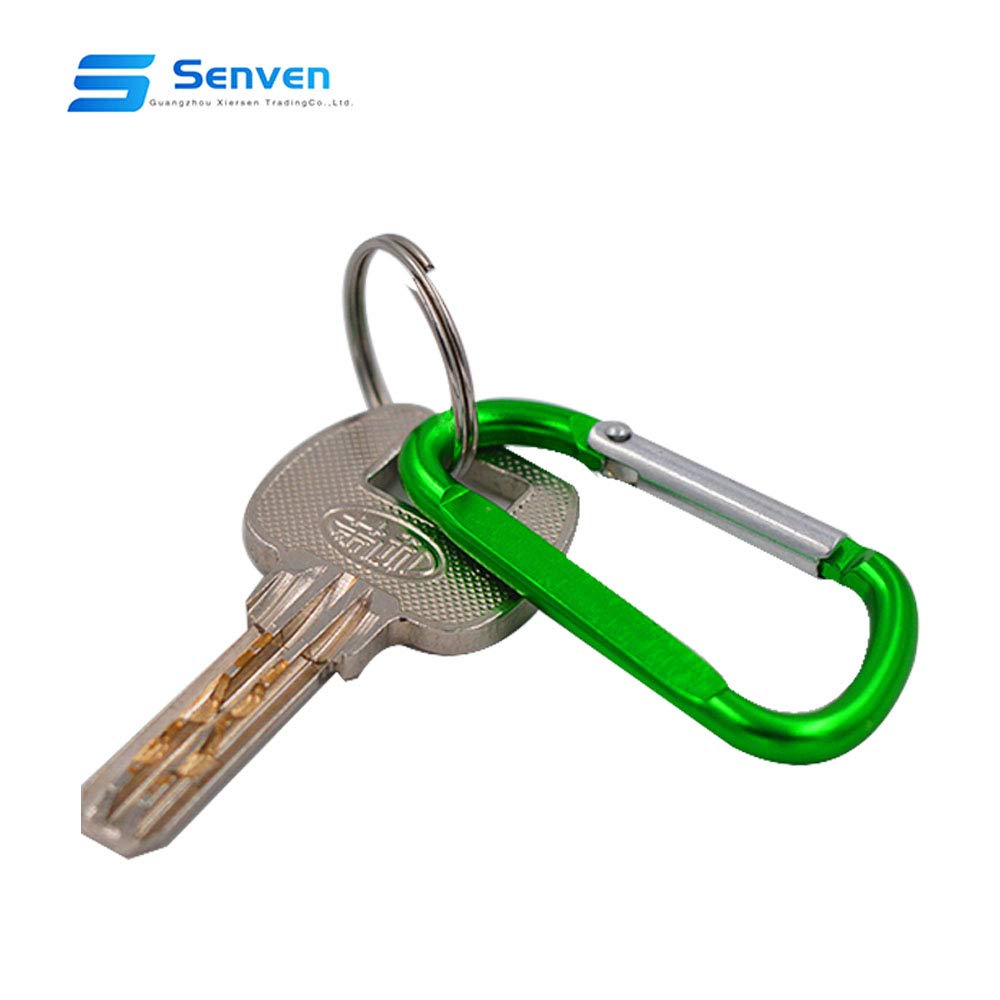 6x Mousqueton En Aluminium Mousqueton à Clip Crochet à Paracorde