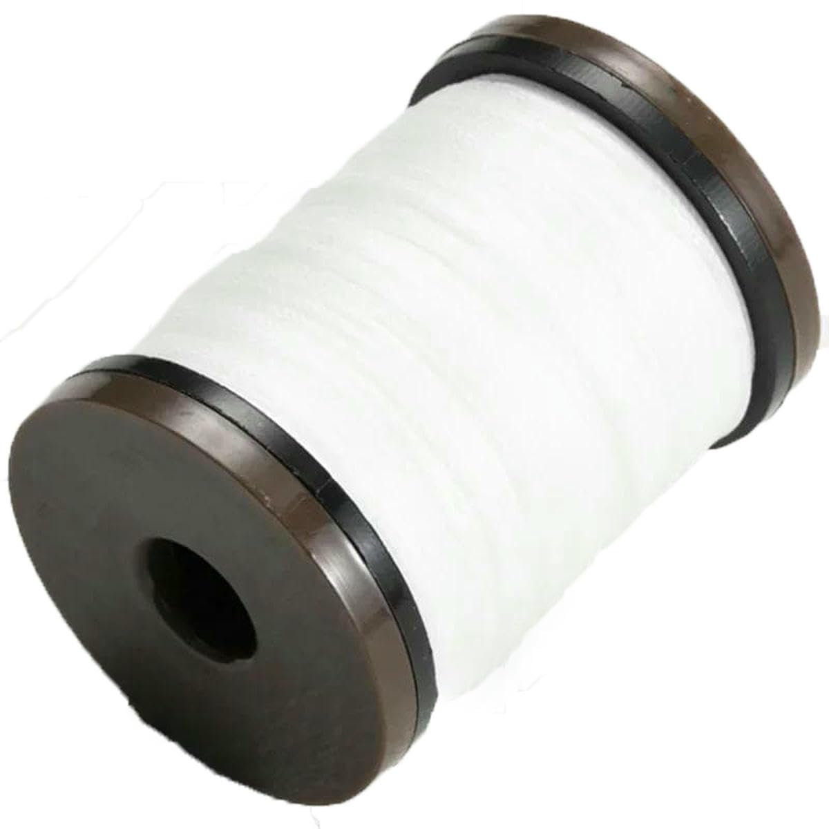 0.4-0.8mm Round Waxed Thread for Leather Craft Sewing Jewelry Round Wax Coated Thread for Braided Bracelets Leather Sewing-01- White-0.5mm 90m