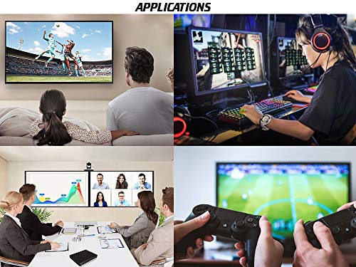 Hornettek Hdmi Video Capture Device / Video Game Recorder Usb 3.0 1080P 60 Fps Video & Audio Grabber -Zoom Compatible- For Vlc, Use Only V2.2.6 Or Older Versions #TOP3