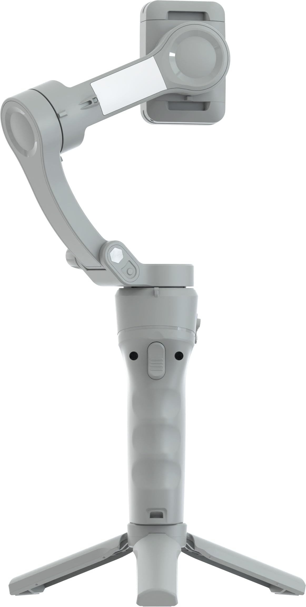 Gimbal Stabilizzatore per Smartphone, Luce Regolabile, Cavalletto Treppiedi Pieghevole