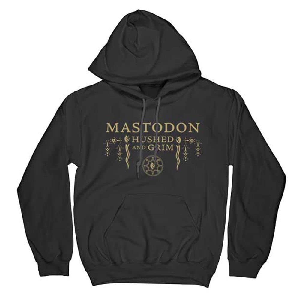 Mastodon Sudadera con capucha Hushed & Grim Cover Band Logo Nuevo Oficial
