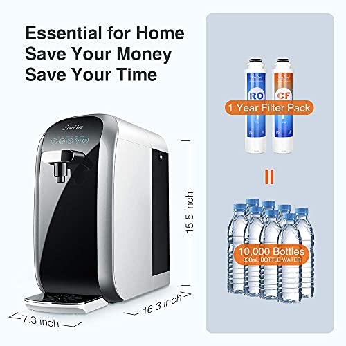 SimPure Y7 UV Countertop Reverse Osmosis Water Filtration Purification