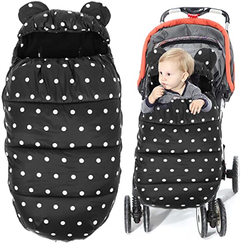 DARUOAND A2B Saco de dormir para carrinho de bebê universal de inverno quente de lã grossa para cria