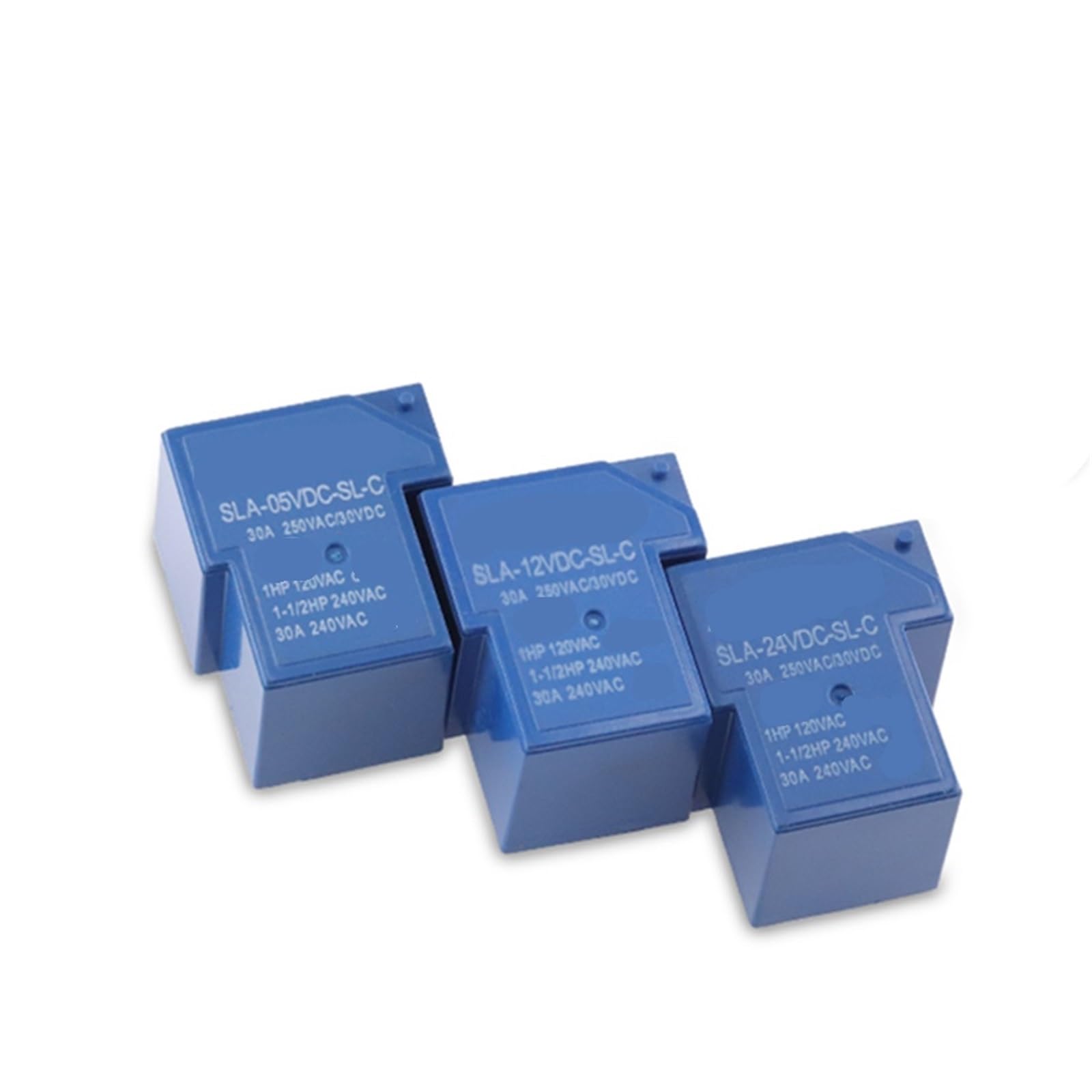 Relés de potencia SLA-24VDC de 30A para solucionar fallos de energía, 2 uds 2