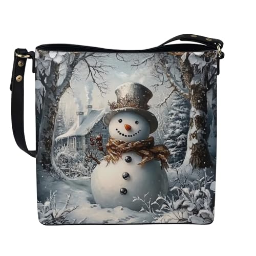 Image of HUGS IDEA Hoho Bag for Women Crossbody Purse Leather Handbags Laides Shoulder Bags