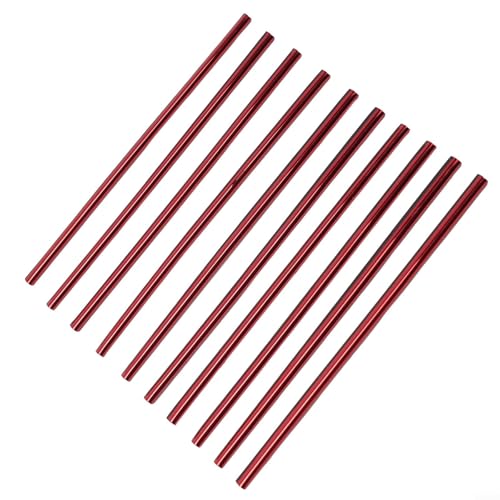 Eawfgtuw Zierstreifen für Auto-Innen-Klimaanlagen, 10 Stück/Set, PVC-Verkleidung für Auto-Lüftungsgitter für Stangen, passend für alle Modelle,...