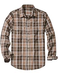 Dark Brown Plaid