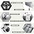 BESTFIRE 68,000 BTU 5+1 Burner Propane Grill - Stainless Steel BBQ with 647 sq in UPGRADED OIL-DRAIN Plates, Cast Iron Grates, Side Burner + FREE Food Clip for Outdoor Cooking