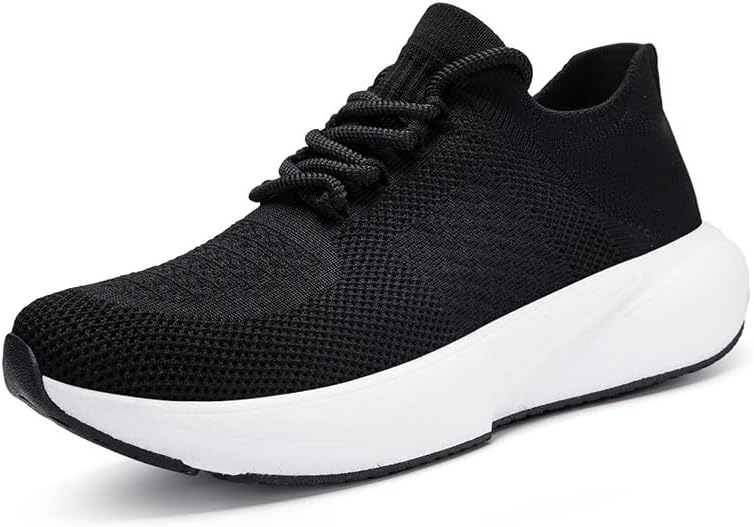 Men's Women's Walking Shoes Slip On Running Sneakers Lightweight Breathable