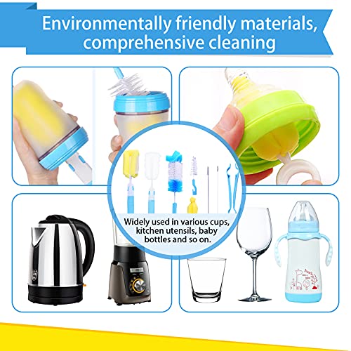 50% Off INVODA 8-Pack Bottle Brush Set with Detachable Handle - Image 5