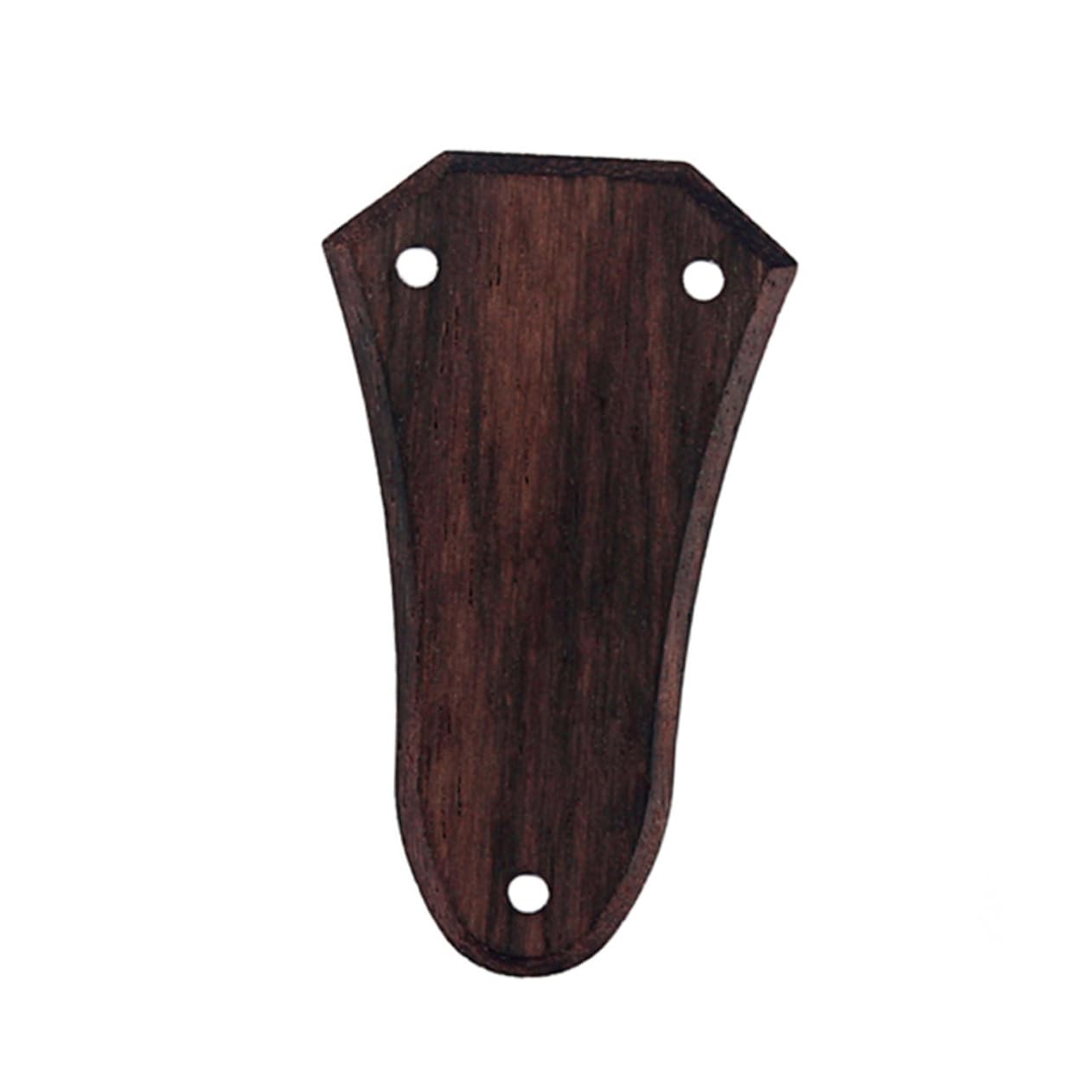 VANZACK 3Holes Acoustic Guitar Truss Rod Cover Rosewood Replacement Part Easy Installation Screw Spacing Classic Style Accessory for Guitar Amateurs and Professionals