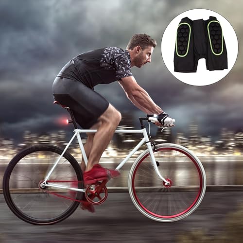 Shorts ciclismo downhill acolchados para hombre XXL verde miniatura 6