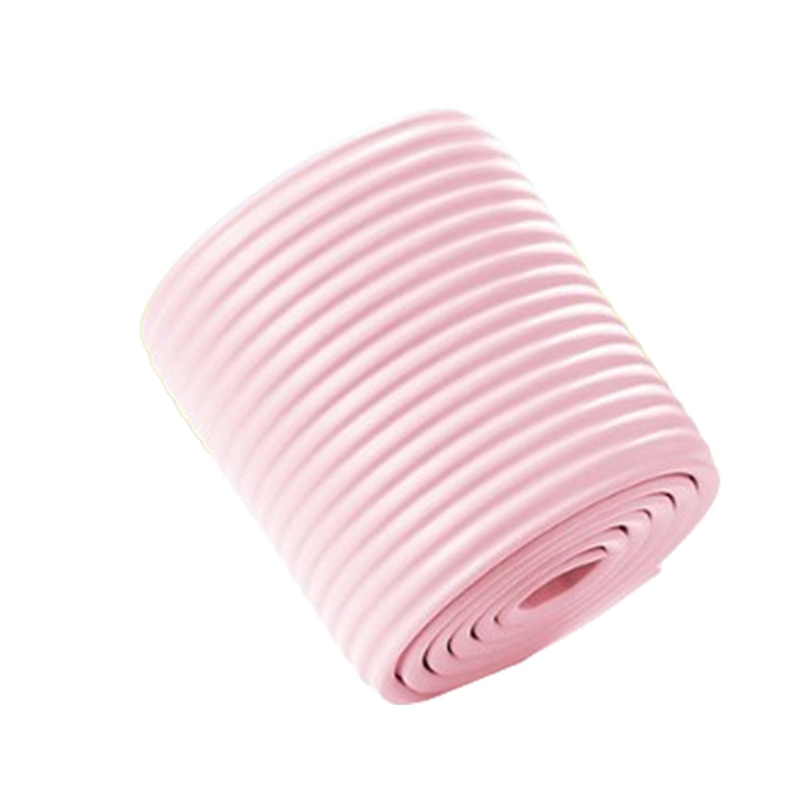 Les protecteurs EdgeCorner, Coin Auto-adhésif Multicolore 15x200cm. ou Tables de Bureaux for bébé avec EdgeGuards Larges et épais(Pink)