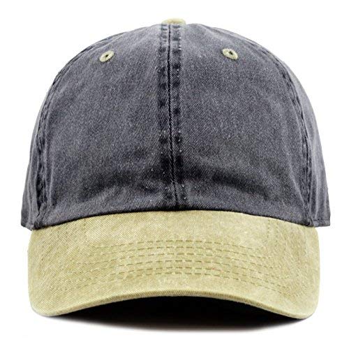 Image of The Hat Depot 100% Cotton Pigment Dyed Low Profile Dad Hat Six Panel Cap