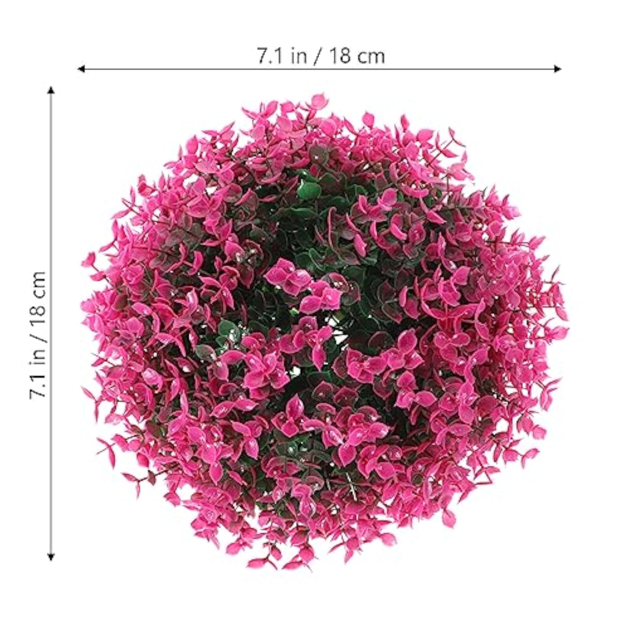 Simulation Grass Balls Ceiling Pendant, Artificial Plant Topiary Ball