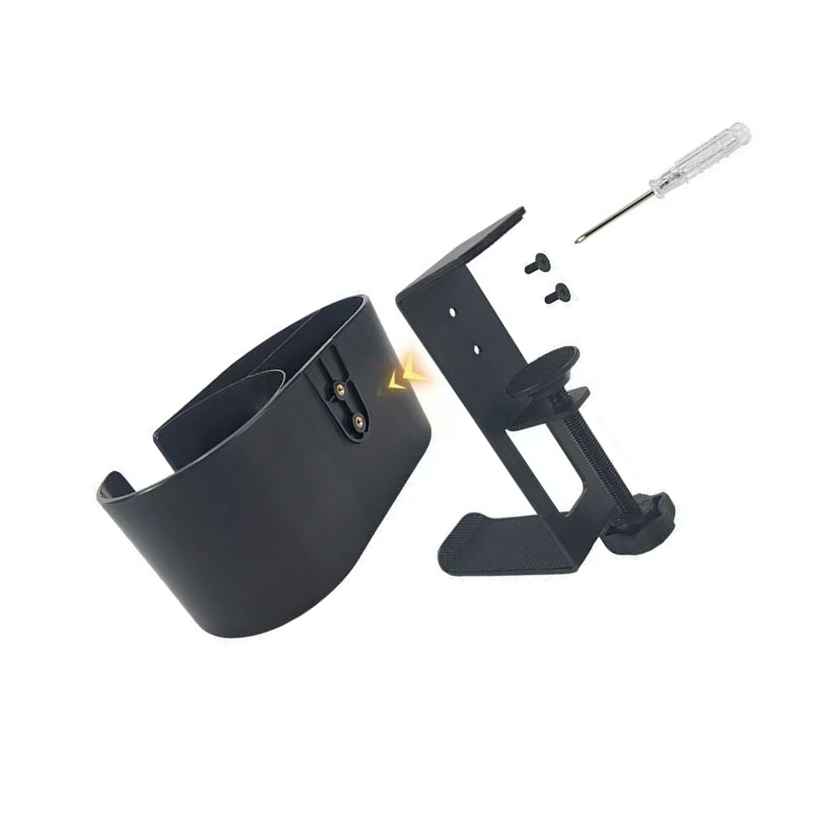 Organiseur de bureau multifonction pour ranger ordinateur et casque sur un plan de travail encombré