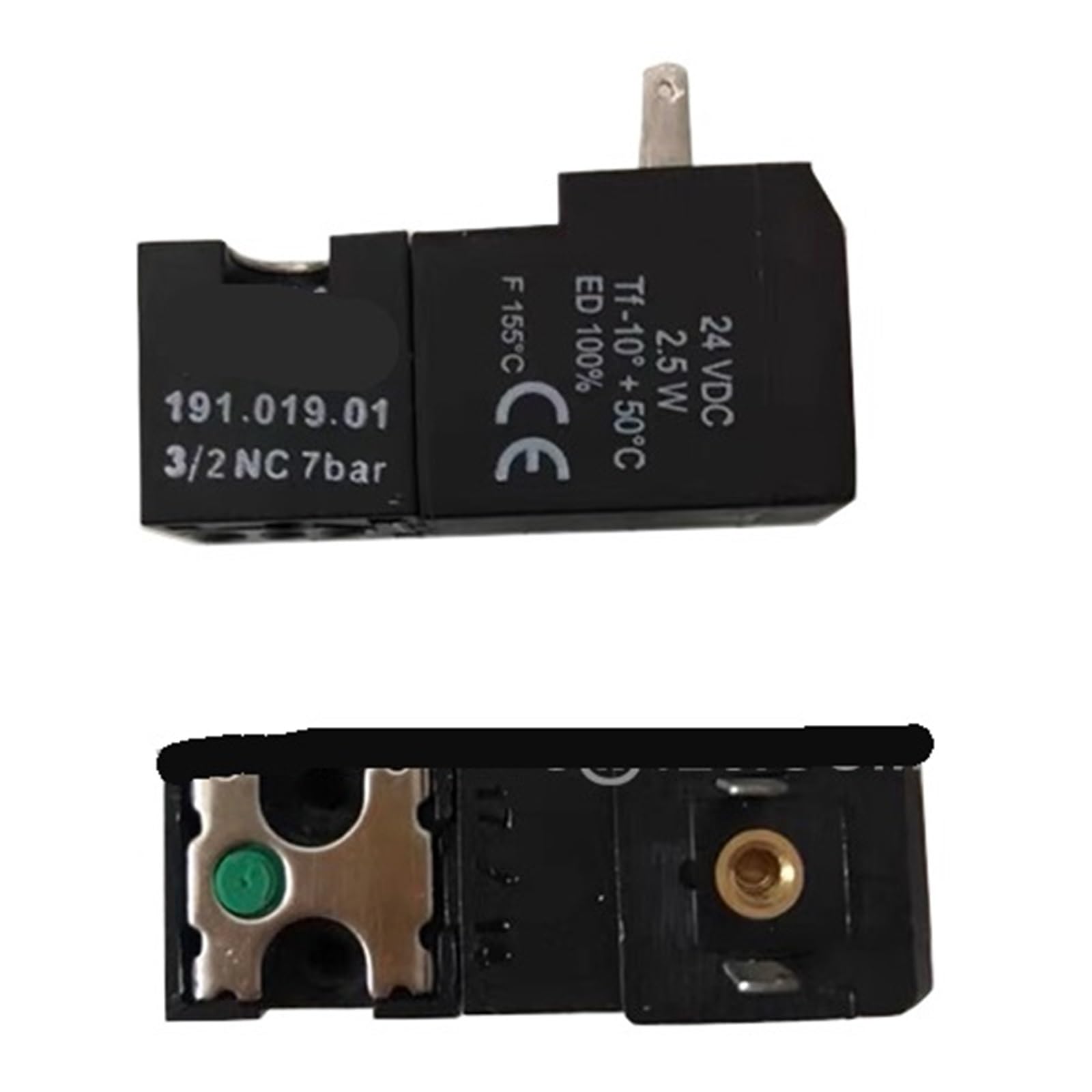 Électrovanne 191.019.01 24VDC pour remplacer votre vanne pilote 3/2 NC défectueuse