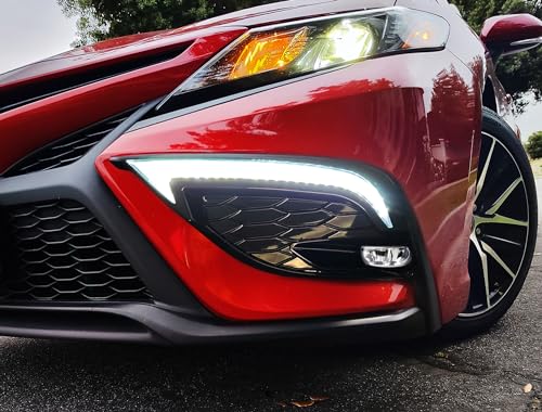 Kit de luces LED antiniebla iJDMTOY para Toyota Camry 2021-24 miniatura 3
