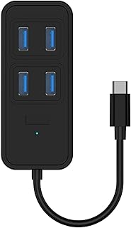 Multi USB Port,USB 3.0 Powered Hub with Powerful Charging Supply | Fast Data Transfer USB Expander for Laptop, Flash Drive, HDD, Console, Printer, Camera, Keyboard, Mouse Puchen