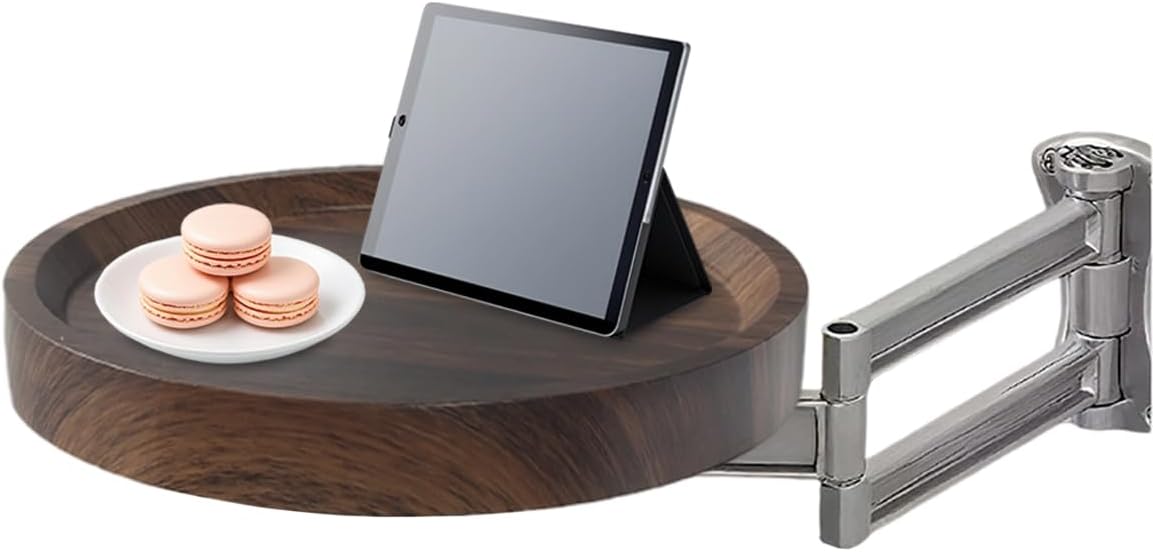 Comeon 壁掛け式折りたたみ式ナイトスタンド ナイトスタンド 小さなスペースに ベッドサイドテーブル ベッドサイドテーブル ベッ