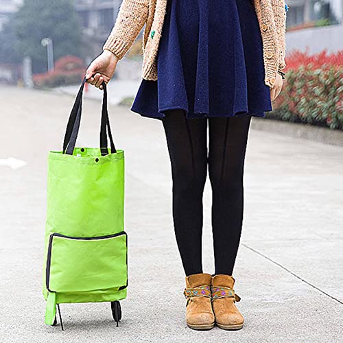 einkaufstrolley klappbars | 2 in 1 Einkaufstrolley | einkaufstrolli | Treppensteig-Einkaufswagen mit Rädern, Abnehmbarer… – Bild 3