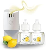 Vista 4 de Scent Fill Ambientador 100% natural de eucalipto enchufable, recambios de aceite perfumado, 2 recambios + difusor