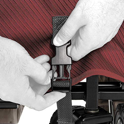 image for MacSports Classic Collapsible Folding Outdoor Utility Wagon | Heavy Du