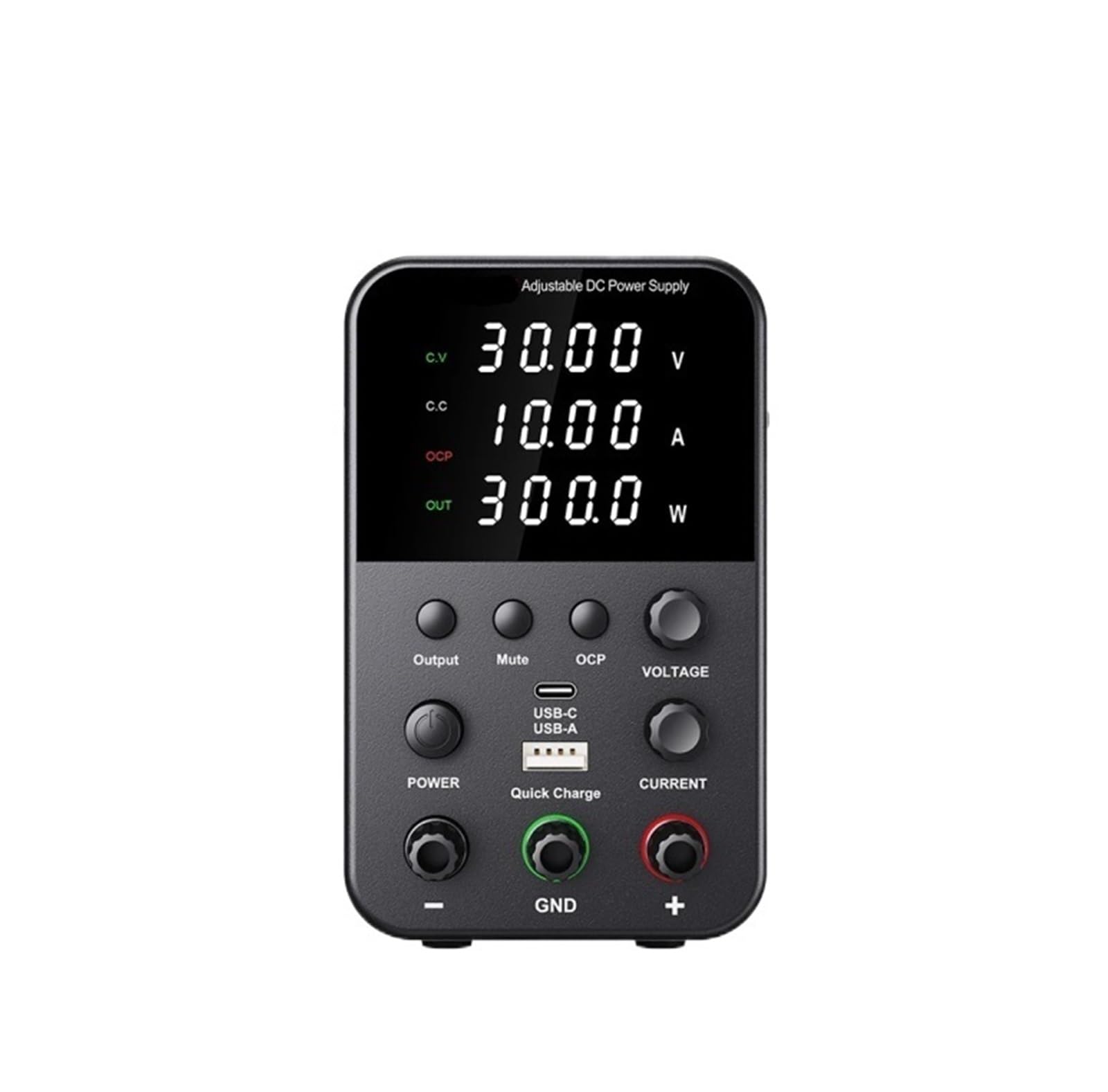 Alimentation DC 30V 10A Régulateur de laboratoire Alimentation réglable