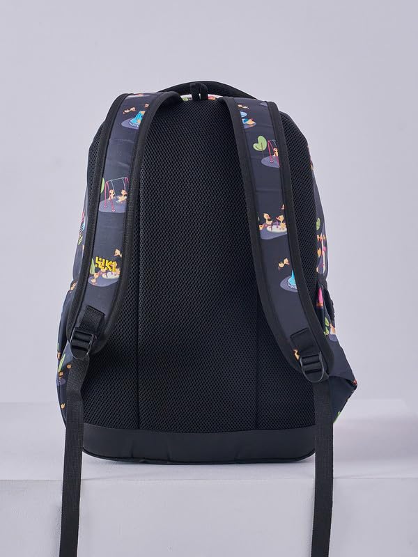 Image of Wiki Stylish Unisex Backpack | Girl 3 Durable & Lightweight backpack for Men & Women | Laptop Backpack for Office, Gym, Travel (31 Litre, Black)