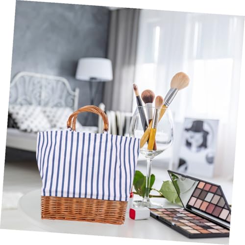 Cabas bleu en toile léger pour ranger vos paquets - 4