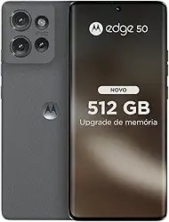 Smartphone Motorola Edge 50 5G - 512GB 24GB (12GB RAM+12GB Ram Boost) 50MP Sony Camera Moto AI Ultrarresistencia militar - Grey