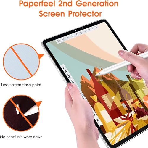 Image of OJOS Anti Glare Screen Protectors Compatible With 2026 Lenovo Idea Tab Pro Gen 2 13 inch Inch Tablet Writing and Drawing Feel Like on Paper - Matte