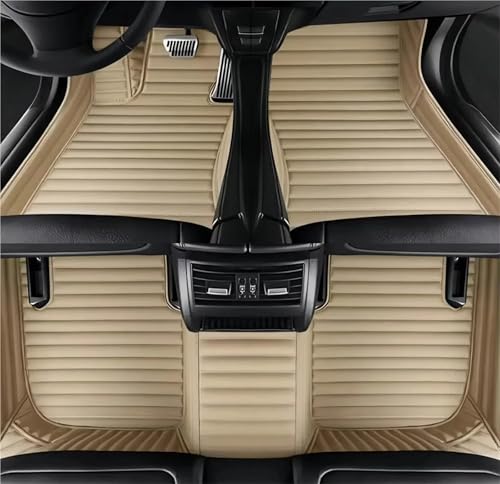 Tapis de sol en cuir Jeep Cherokee finition haut de gamme