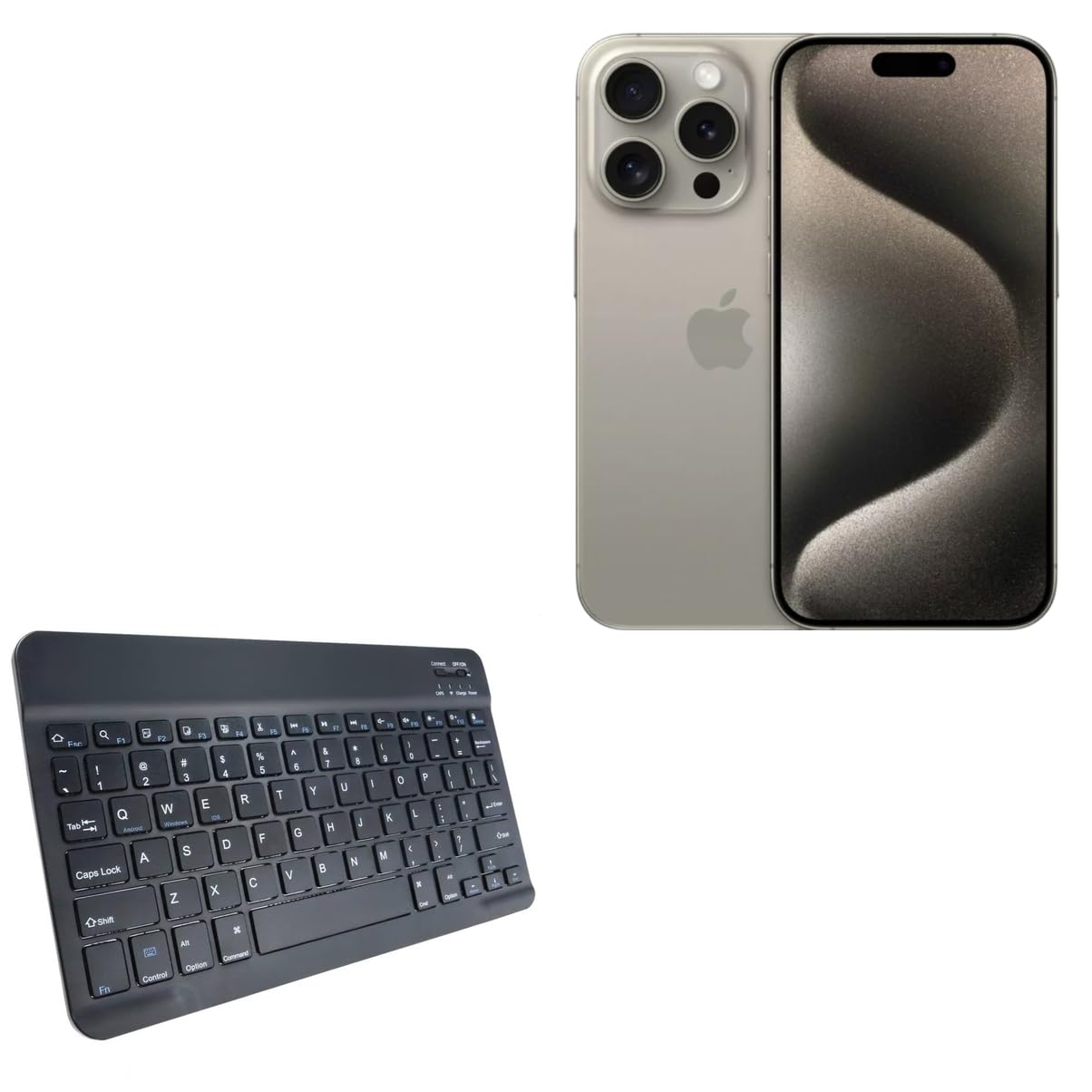 Amazon.com: BoxWave Keyboard Compatible with Apple iPhone 15 Pro
