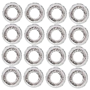 Mikinona 50 Stück Aluminiumfolie Gasherd Abdeckungen