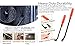 Fstop Labs 39 Pieces Auto Upholstery Trim and Molding Removal Tool Kit, Car Dash Panel Removal and Install Kit with Storage Bag