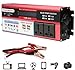 Produktbild WHR-HARP Spannungswandler 12v 230v, 2000W Sinus Spannungswandler Wechselrichter 12V auf 230V Konverter Pure Sine Power Inverter Umwandler für Auto, Direktanschluss an Autobatterie,12Vto110V