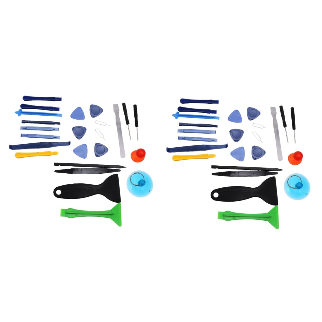 OSALADI 50 Pcs Set Plug Holders for Cords Phone Professional 25 in 1 Phone Repair Tool Screw Driver Electronic Mobile Phone Screwdriver Kit Screen Opening Spudger Tools for Laptop