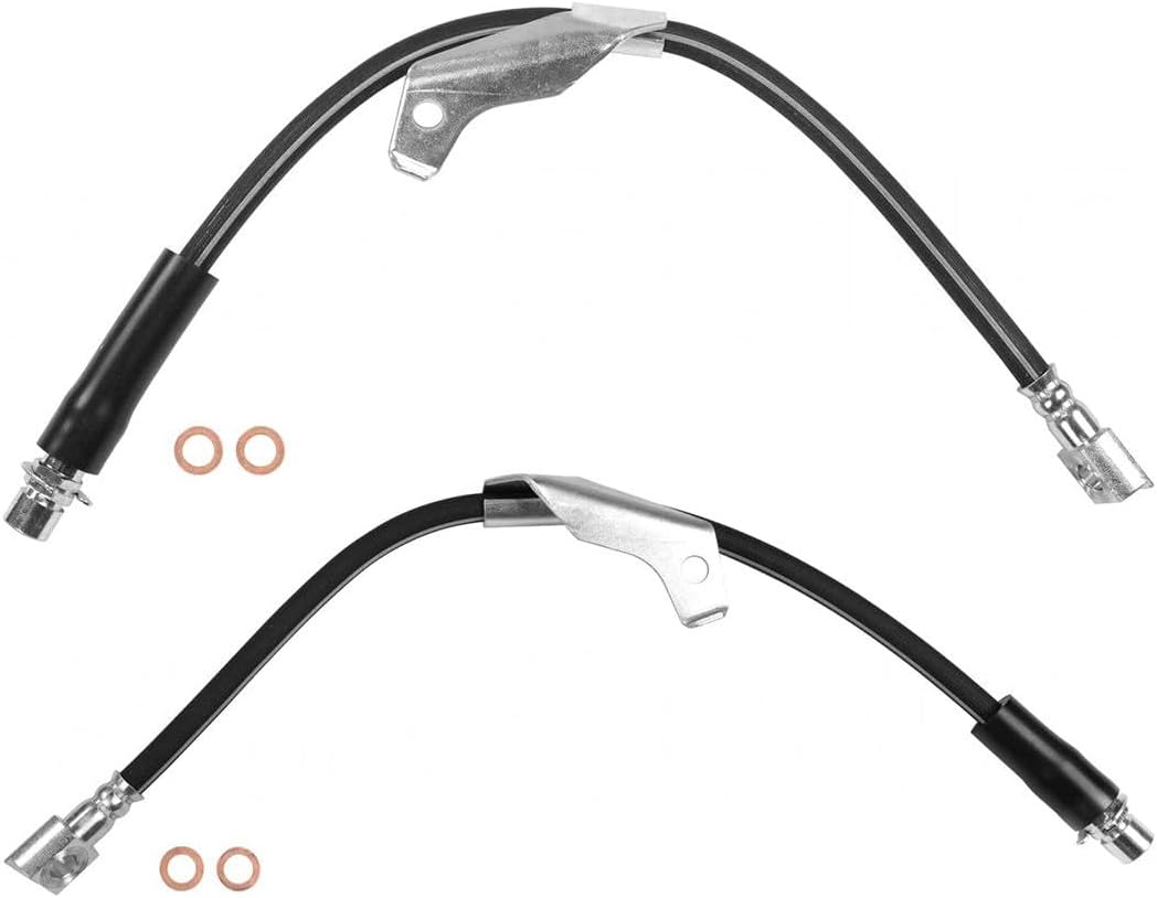 Master Cylinder Brake Booster Hose A-Premium Rear Driver Brake Hydraulic Hose Compatible With Chevrolet Equinox 2005-2006 &amp; Pontiac Torrent 2006 &amp; Saturn Vue 2004-2007 Brake Line F75z 2234-la