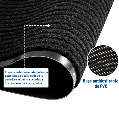 Tapetes, Home tapete negro Marca OIOSEN (3)