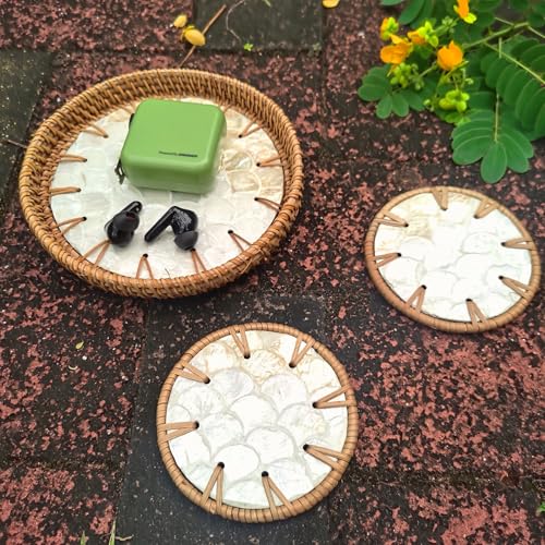 Mini Lazy Susan de nácar con 50% de descuento, ahora $12.49 - Image 4