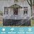 AKEfit Patio Furniture Covers,500D Heavy Duty Waterproof for Outdoor Square and Retangle Patio Table and Chair Covers,Grey-110"L x 84"W x 28"H
