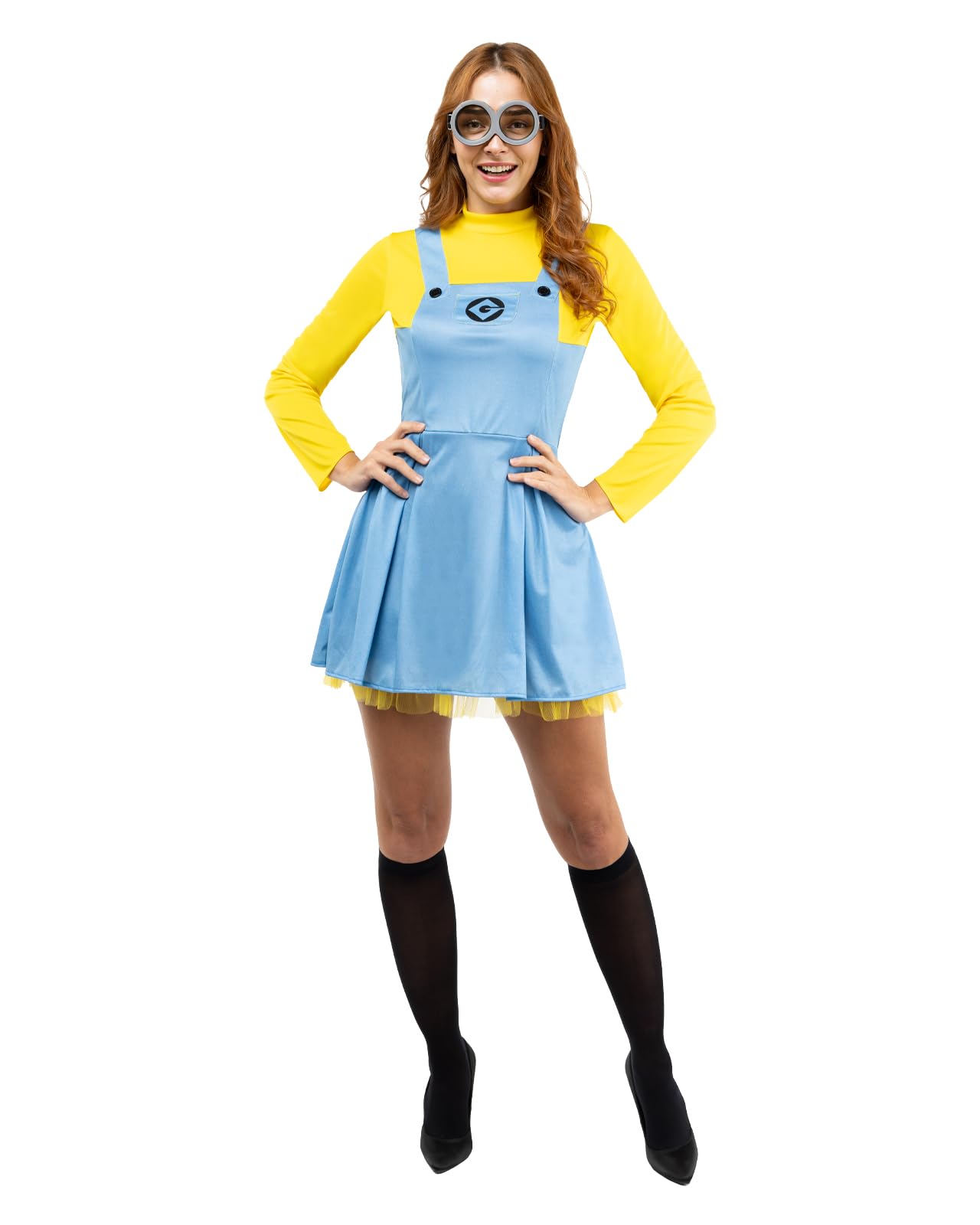 Minions™ Dave-kostuum voor meisjes