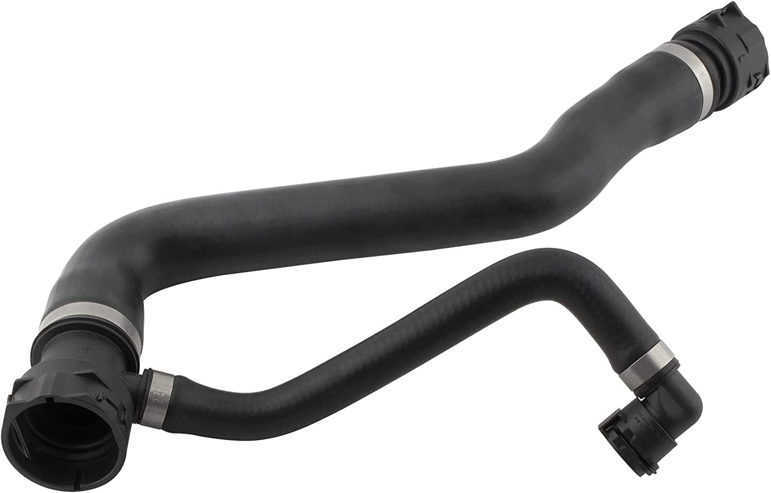 Radiator Hose Water Coolant Pipe Fit For BMW E82 E84 E88 E90 E91 E92 E93 118i 120i 316i 318i 320i X1 Replace# 17127531768, 17 12 7 531 768