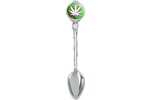 Aromatic Marijuana Leaf Spoon For Tea/Coffee/Cannabis Lovers