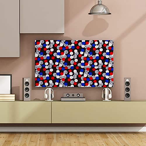 Image of Glassiano Marigold Dustproof Printed 48 inch LED TV Cover Screen Protector Compatible for All Models, Print 19