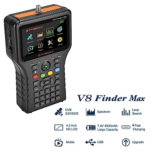 AHWOiHS V8 Finder Max Sat Finder Rilevatori di